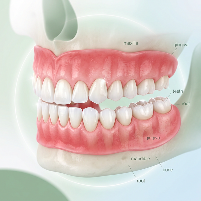 Healthy Gums Illustration